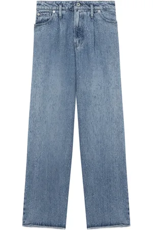 Halfboy Jeans rectos con tiro medio