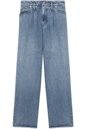 Halfboy Jeans rectos con tiro medio