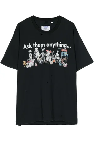DOUBLET Playera con estampado gráfico Today de x PZ