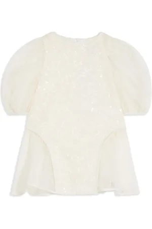Eirene Blusa bordada con lentejuela