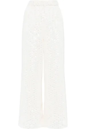 Needle & Thread Pantalones Raindrop