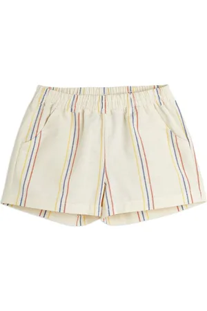 Mini Rodini Shorts con pretina elástica y motivo de rayas
