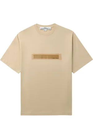 A.P.C. Playera con estampado geométrico