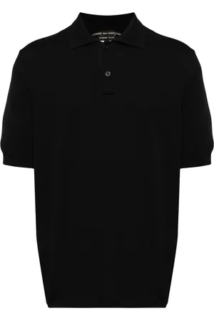 Comme des Garçons Playera tipo polo con aplique