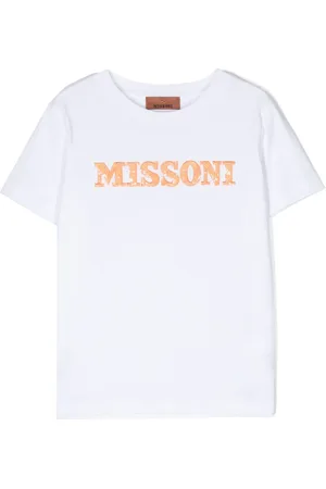 Missoni Playera con lentejuelas y logo bordado