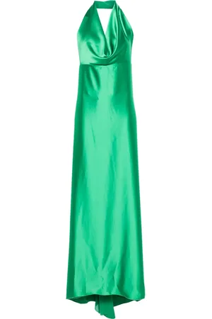 BLANCA Vestido largo cady Arabis