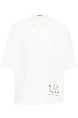 UNDERCOVER Camisa con estampado de caricatura