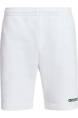 Lacoste Shorts con eslogan bordado