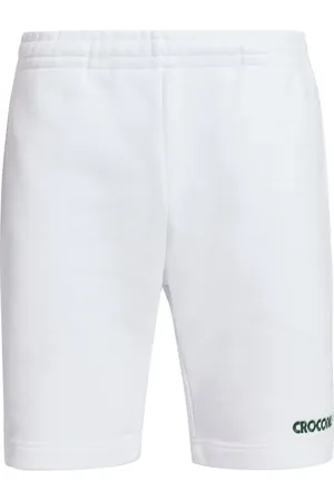 Lacoste Shorts con eslogan bordado