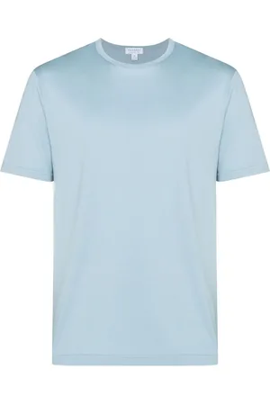 Sunspel Playera con cuello redondo