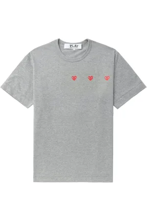 Comme des Garçons Playera Triple Hearts