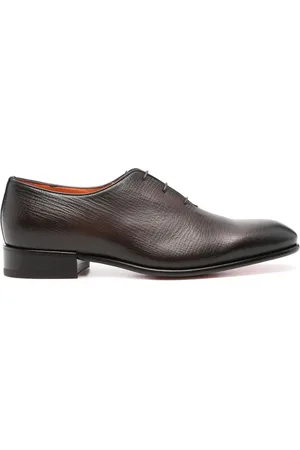 santoni Zapatos oxford texturizados