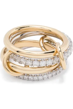 SPINELLI KILCOLLIN Anillo Halley en oro mixto de 18kt con diamantes