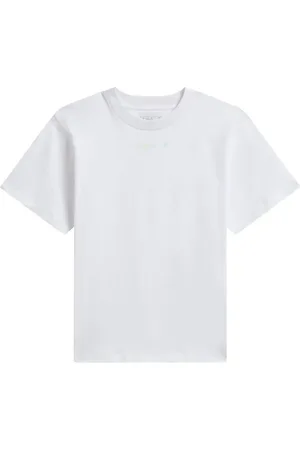 AGNÈS B. Playera con logo estampado