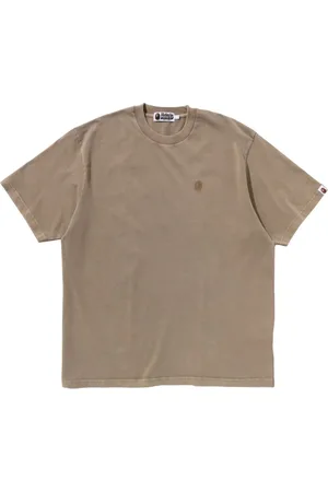A Bathing Ape Playera con aplique Ape Head