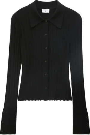 Filippa K Camisa tejida con puños acampanados
