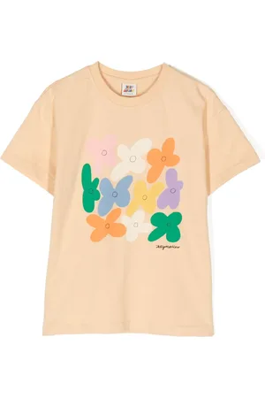Jelly Mallow Playera con estampado floral