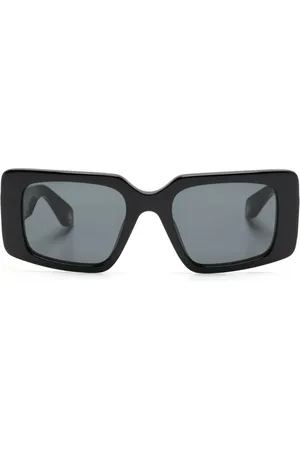 Roberto Cavalli Lentes de sol con armazón rectangular
