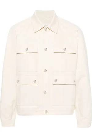 Maison Kitsuné Sobrecamisa con cuello recto