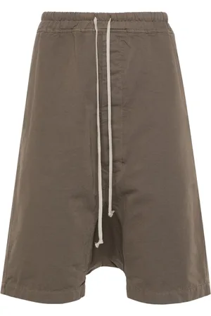 Rick Owens Bermudas drop crotch Drawstring Pods