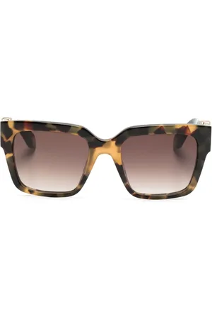 Roberto Cavalli Lentes de sol con armazón cuadrada