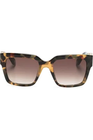 Roberto Cavalli Lentes de sol con armazón cuadrada