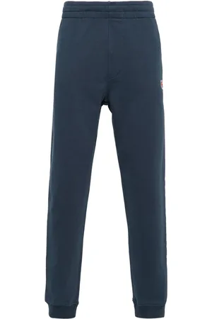 Maison Kitsuné Pants con parche del logo