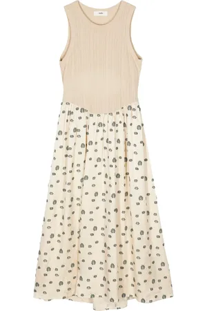 Muller Of Yoshiokubo Vestido con paneles y estampado floral