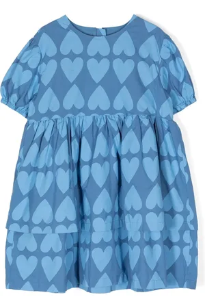 Jelly Mallow Vestido con corazones estampados