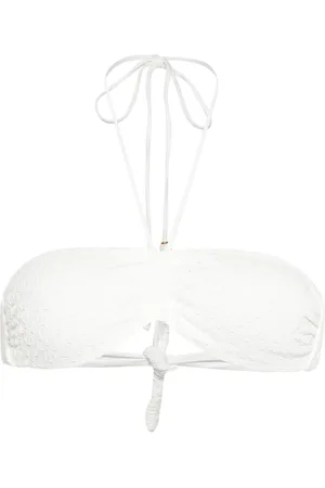 Twin-Set Top de bikini con diseño calado