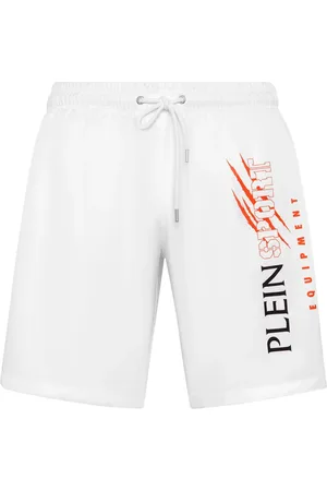 Philipp Plein Shorts de playa Scratch