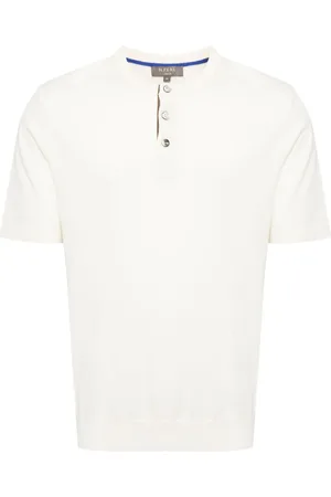 N.PEAL Top de tejido fino Henley