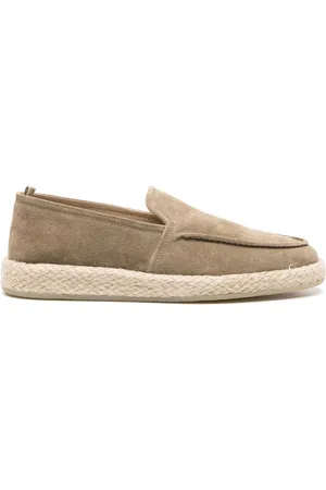 Officine creative Alpargatas Roped 004 de gamuza