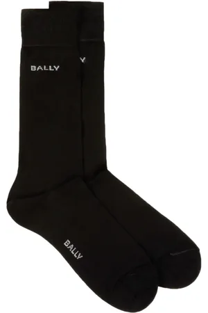 Bally Calcetines con logo en intarsia
