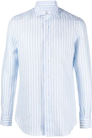 MAZZARELLI Camisa manga larga con motivo de rayas