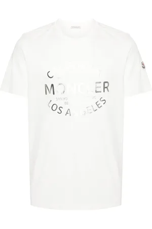 Moncler Playera con logo estampado