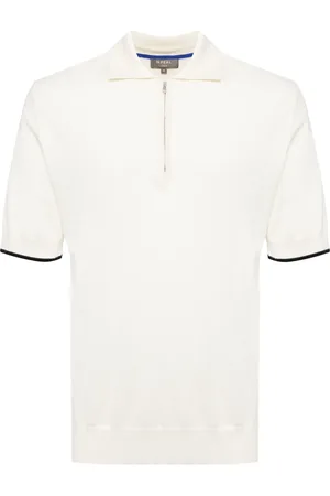 N.PEAL Playera tipo polo de tejido fino