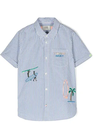 Scotch&Soda Camisa con rayas estampadas
