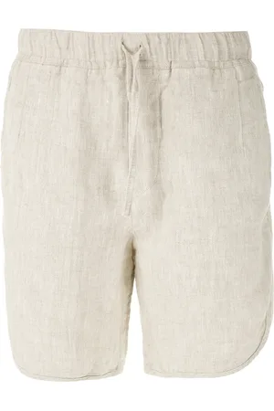 HANDRED Shorts de vestir de lino