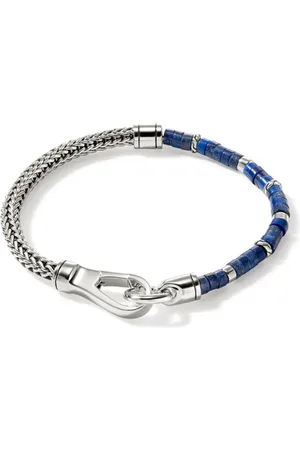 John Hardy Pulsera en plata de ley con lapislázuli