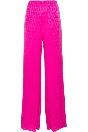 VALENTINO GARAVANI Pantalones de seda Toile Iconographe