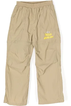 Jelly Mallow Pantalones con logo estampado