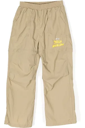 Jelly Mallow Pantalones con logo estampado