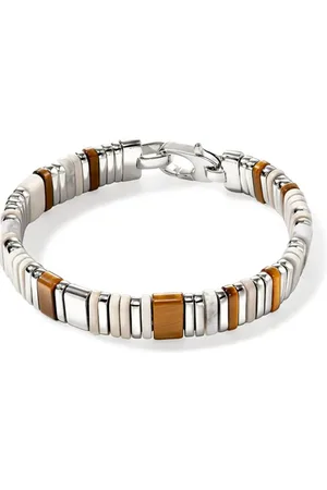 John Hardy Pulsera en plata de ley con jaspe