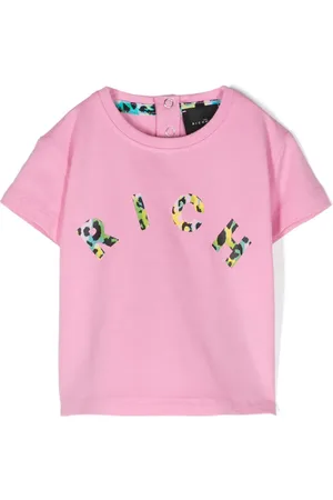 John Richmond Playera con logo estampado