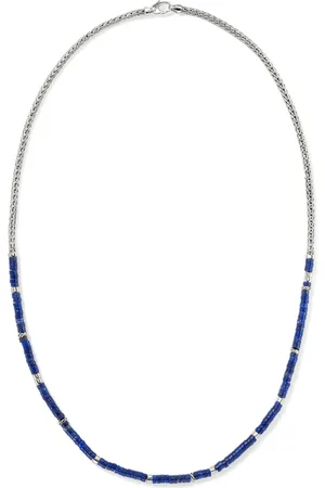 John Hardy Collar heishi en plata de ley con lapislázuli