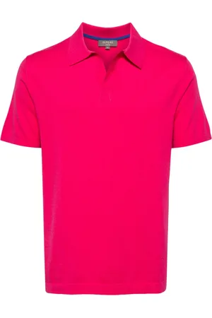 N.PEAL Playera tipo polo de tejido fino