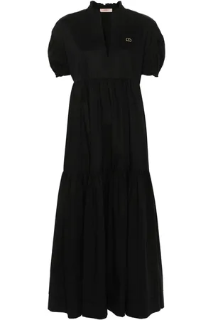 Twin-Set Vestido midi con capas