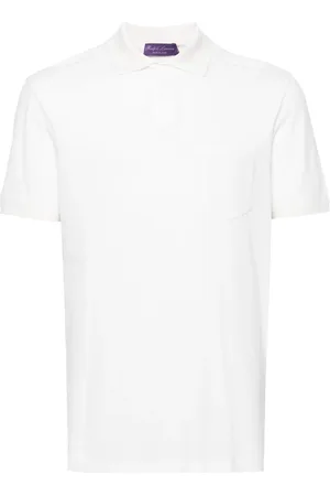 Ralph Lauren Playera tipo polo con abertura en el cuello
