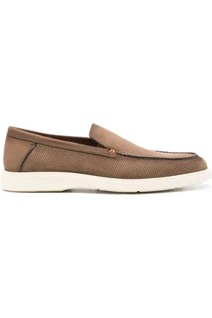 santoni Mocasines con perforaciones